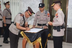 Sejumlah Perwira Polres Karanganyar Dimutasi